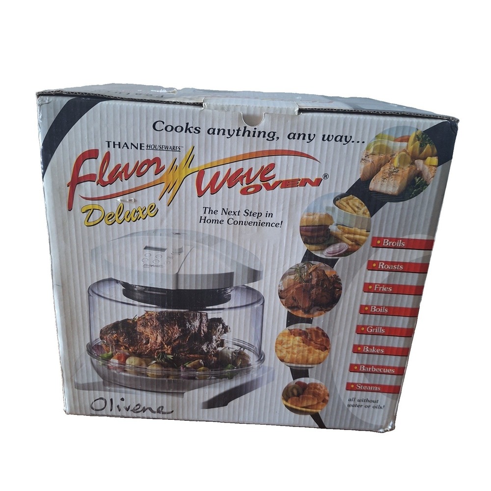 Thane FlavorWave Oven Deluxe Flavor Wave Infrared Convection Conduction MHO-1200